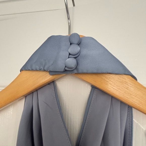 NWT Birdy Grey Dusty Blue Bridesmaid Dress - Picture 5 of 7